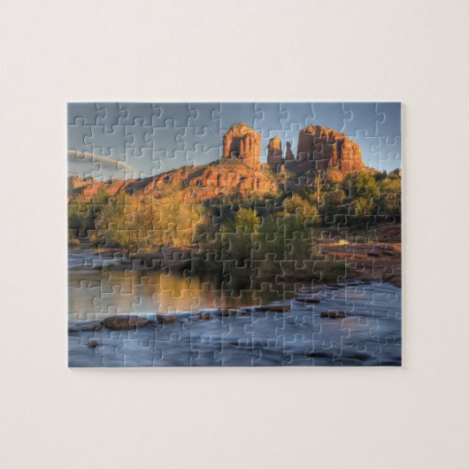 AZ, Arizona, Sedona, Crescent Moon Recreation 3 Legpuzzel (Horizontaal)