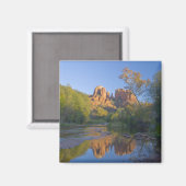 AZ, Arizona, Sedona, Crescent Moon Recreation Magneet (Voorkant / Achterkant)