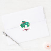 AZ Buffalo Clan 2 Ronde Sticker (Envelop)