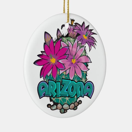 AZ Cactus Blooms Ornament (Rechts)
