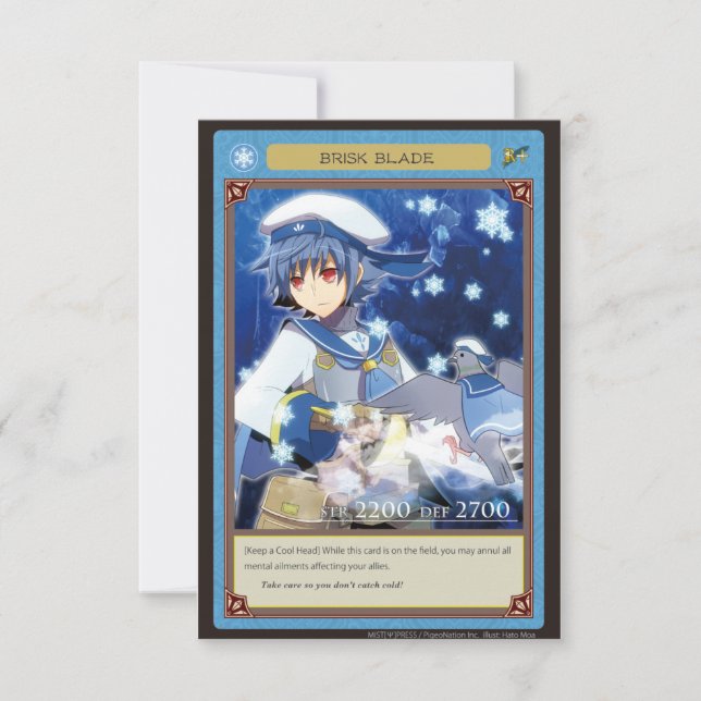AZ card-Brisk Blade (Voorkant)
