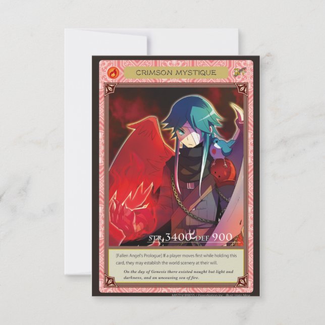 AZ card - Crimson Mystique (Voorkant)