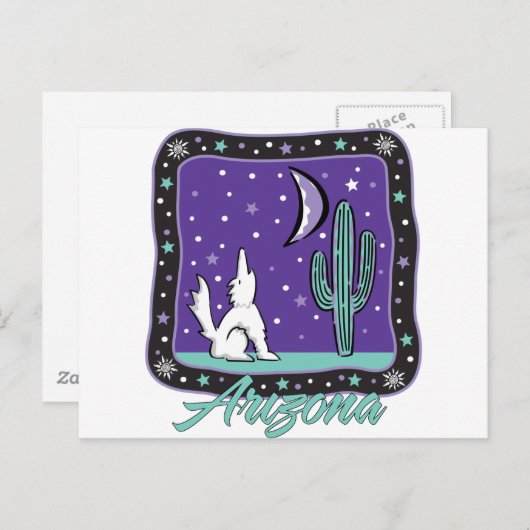 AZ-Coyote Briefkaart (Voorkant / Achterkant)