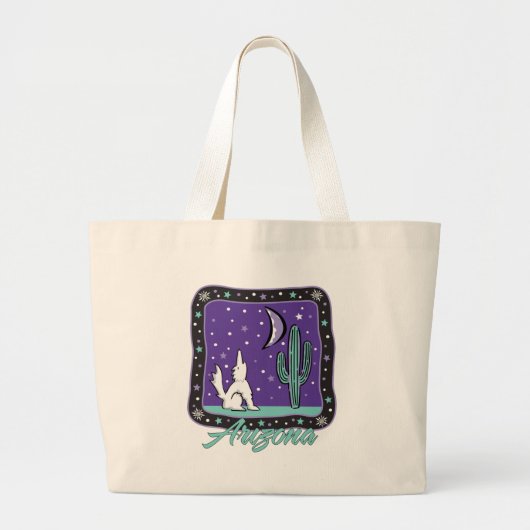 AZ-Coyote Grote Tote Bag (Voorkant)