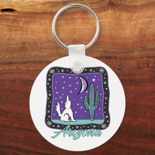 AZ-Coyote Sleutelhanger (Voorkant)