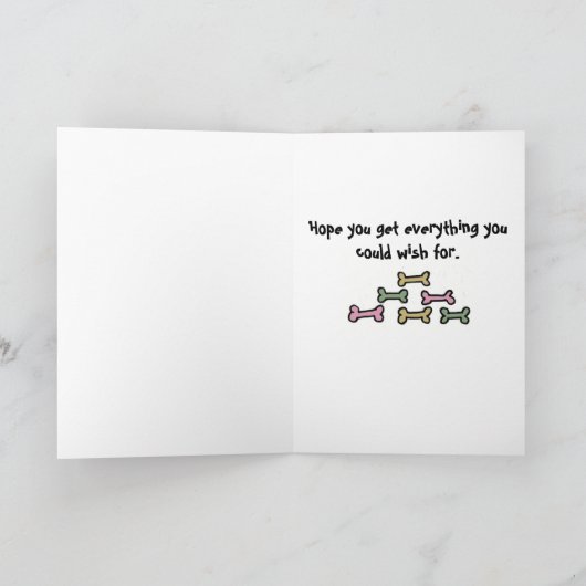 AZ- de grappige Kaart van de Verjaardag van de (Binnen)