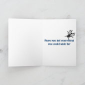 AZ- de Kaart van de Verjaardag van de Hagedis van (Binnen)