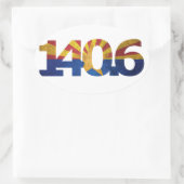 AZ Flag Triathlon Sticker over lange afstand (Tas)