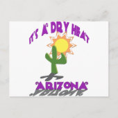 AZ-Het is een droge hitte Briefkaart (Voorkant)