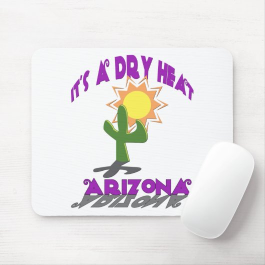 AZ-Het is een droge hitte Muismat (Met muis)