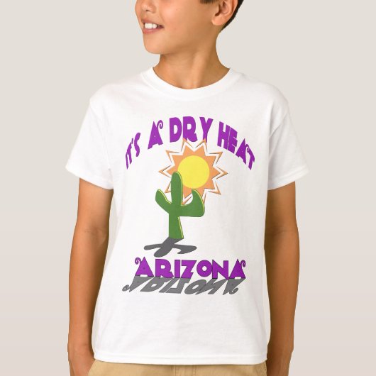 AZ-Het is een droge hitte T-shirt (Voorkant)