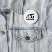 AZ immigratiewet ondersteunen Ronde Button 5,7 Cm (In situ)