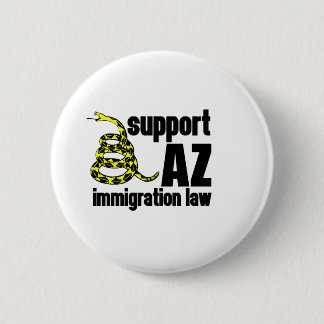 AZ immigratiewet ondersteunen Ronde Button 5,7 Cm