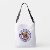 AZ Pug Life cross-body style tas (Achterkant)