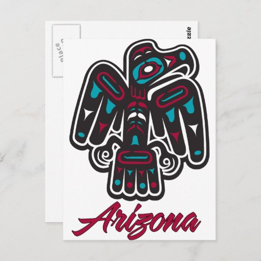 AZ Thunderbird Clan Briefkaart (Voorkant / Achterkant)