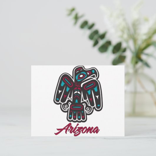 AZ Thunderbird Clan Briefkaart (Staand voorkant)