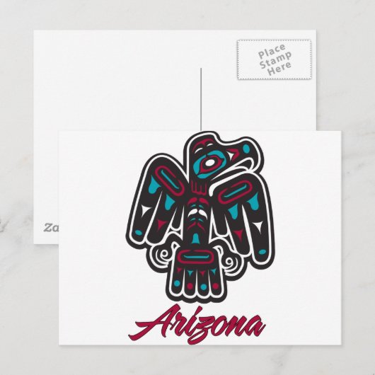 AZ Thunderbird Clan Briefkaart (Voorkant / Achterkant)