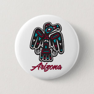 AZ Thunderbird Clan Ronde Button 5,7 Cm