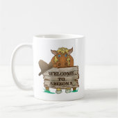 AZ- Welkom bij Arizona Horse Koffiemok (Links)