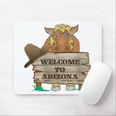 AZ- Welkom bij Arizona Horse Muismat (Met muis)