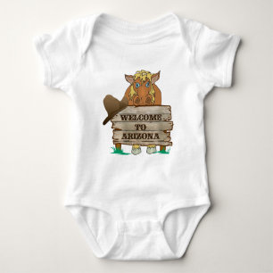AZ- Welkom bij Arizona Horse Romper
