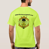AZ Worker Bijen Veiligheid Werk Shirt (Achterkant)