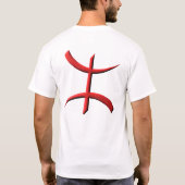 aza berberberbere amazigh t-shirt (Achterkant)