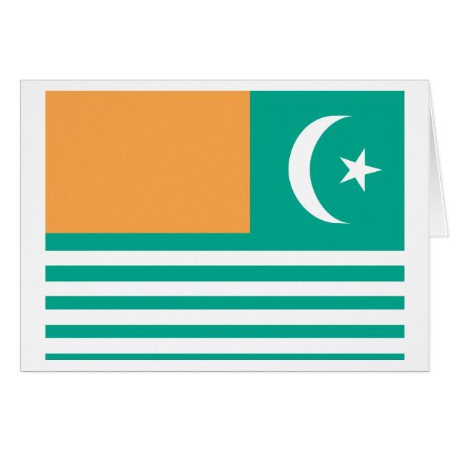 Azad Kashmir Flag (Voorkant Horizontaal)