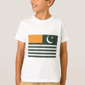 Azad Kashmir Flag PERSONALIZE T-shirt (Voorkant)