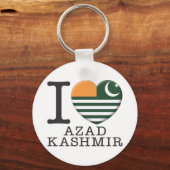 Azad Kashmir Sleutelhanger (Voorkant)