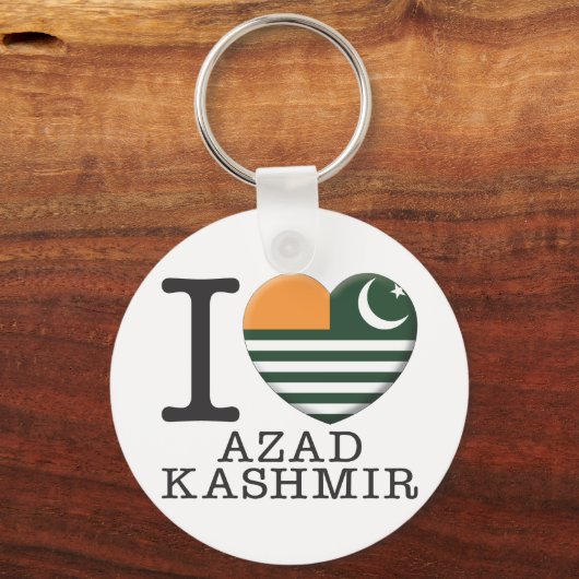 Azad Kashmir Sleutelhanger (Voorkant)