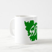 Azadi (Freedom) Map of Iran Mok (Voorkant links)