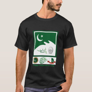 Azadi Mubarak: Celebrating Pakistan's Independence T-shirt