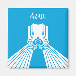 Azadi Tower Turquoise Magnet