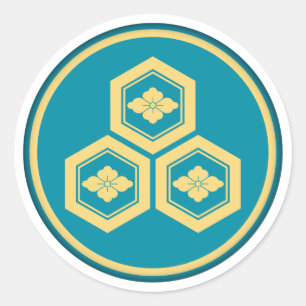 Azai Clan Kamon Ronde Sticker