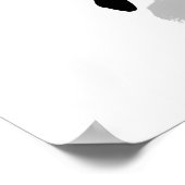 Azai Nagamasa Eagle of Omi Calligraphy Kanji Art Poster (Hoek)