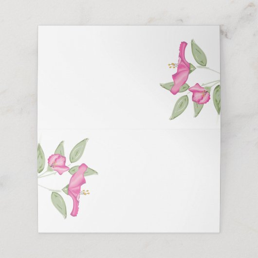 Azalea Blank Place Kaarten Plaatskaartje (Buitenkant ongevouwen)