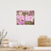 Azalea Bloesem Close-Up Fotografie Poster (Keuken)