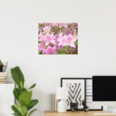 Azalea Bloom Close-Up Photography Poster (Thuiskantoor)