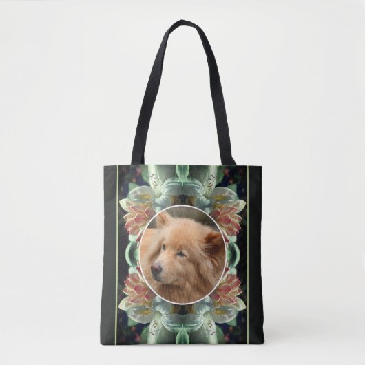 Azalea Flower Blossoms Lijst Creëer Uw eigen foto Tote Bag (Voorkant)