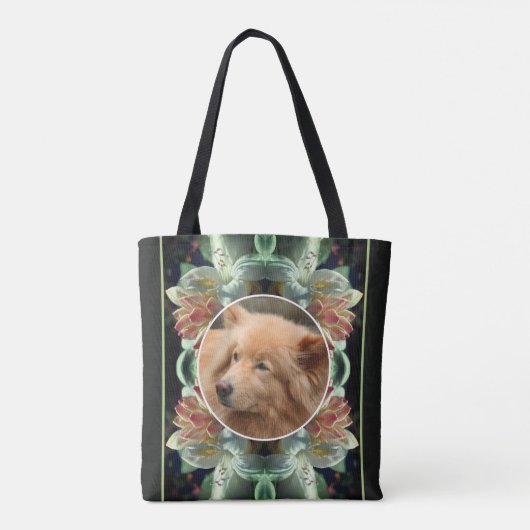 Azalea Flower Blossoms Lijst Creëer Uw eigen foto Tote Bag (Achterkant)