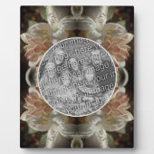 Azalea Flower Blossoms Tint Creëer Uw eigen foto Fotoplaat (Voorkant)