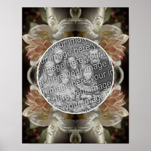 Azalea Flower Blossoms Tint Creëer Uw eigen foto Poster