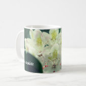 Azalea Flower Personalized Koffiemok (Voorkant links)