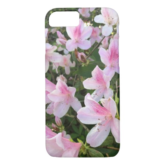 Azalea Flower Print Pattern Hoesje-Mate iPhone Cas Case-Mate iPhone Case (Achterkant)