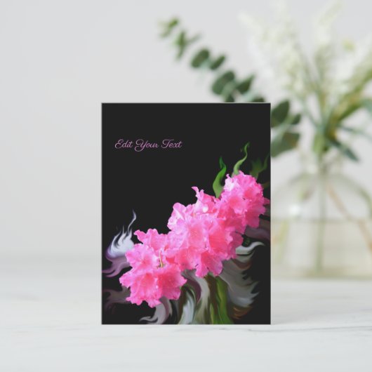 Azalea Flowers Briefkaart (Staand voorkant)