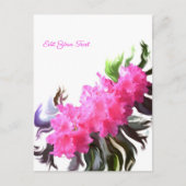 Azalea Flowers Briefkaart (Voorkant)