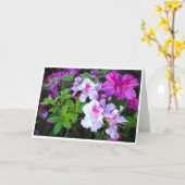 Azalea, kaart (Gele Bloem)