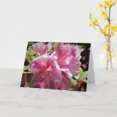 Azalea, kaart (Gele Bloem)