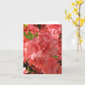 Azalea Notecard Kaart (Gele Bloem)